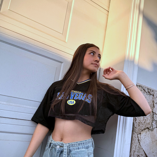 Camiseta Crop Las Vegas