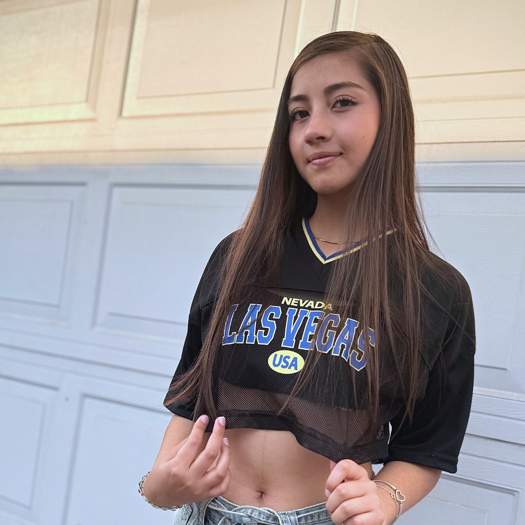 Camiseta Crop Las Vegas