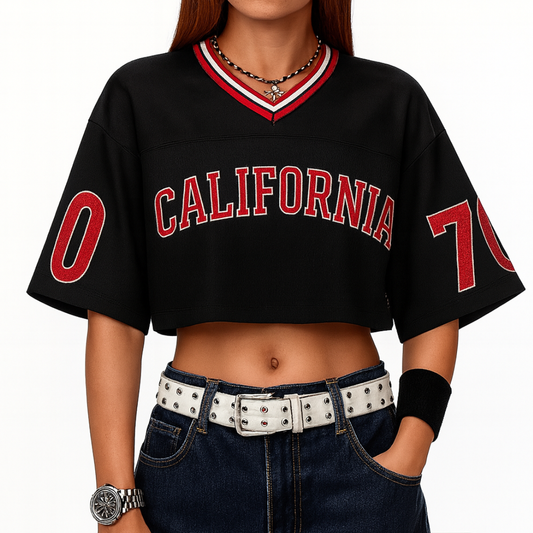 Camiseta Crop California