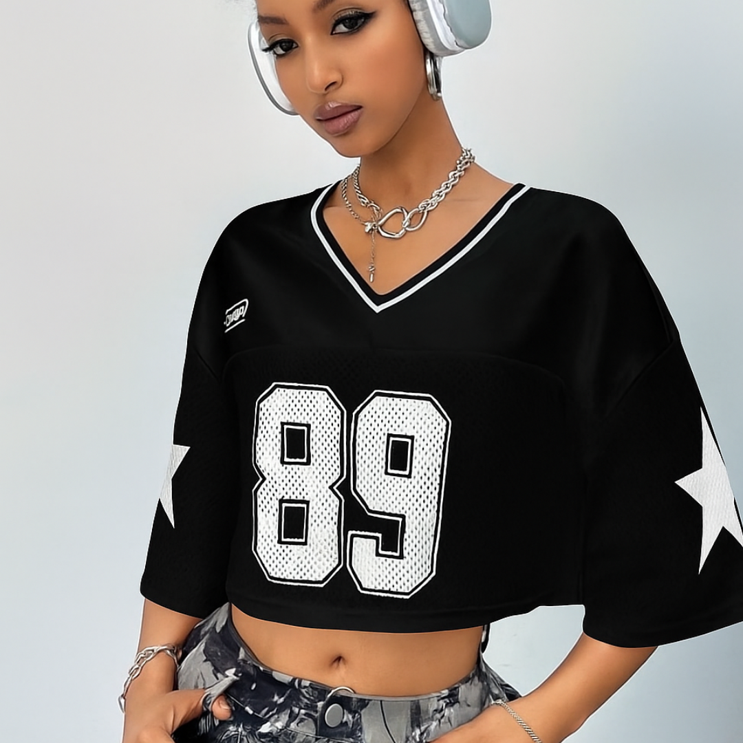 Camiseta Crop 89 Estrella